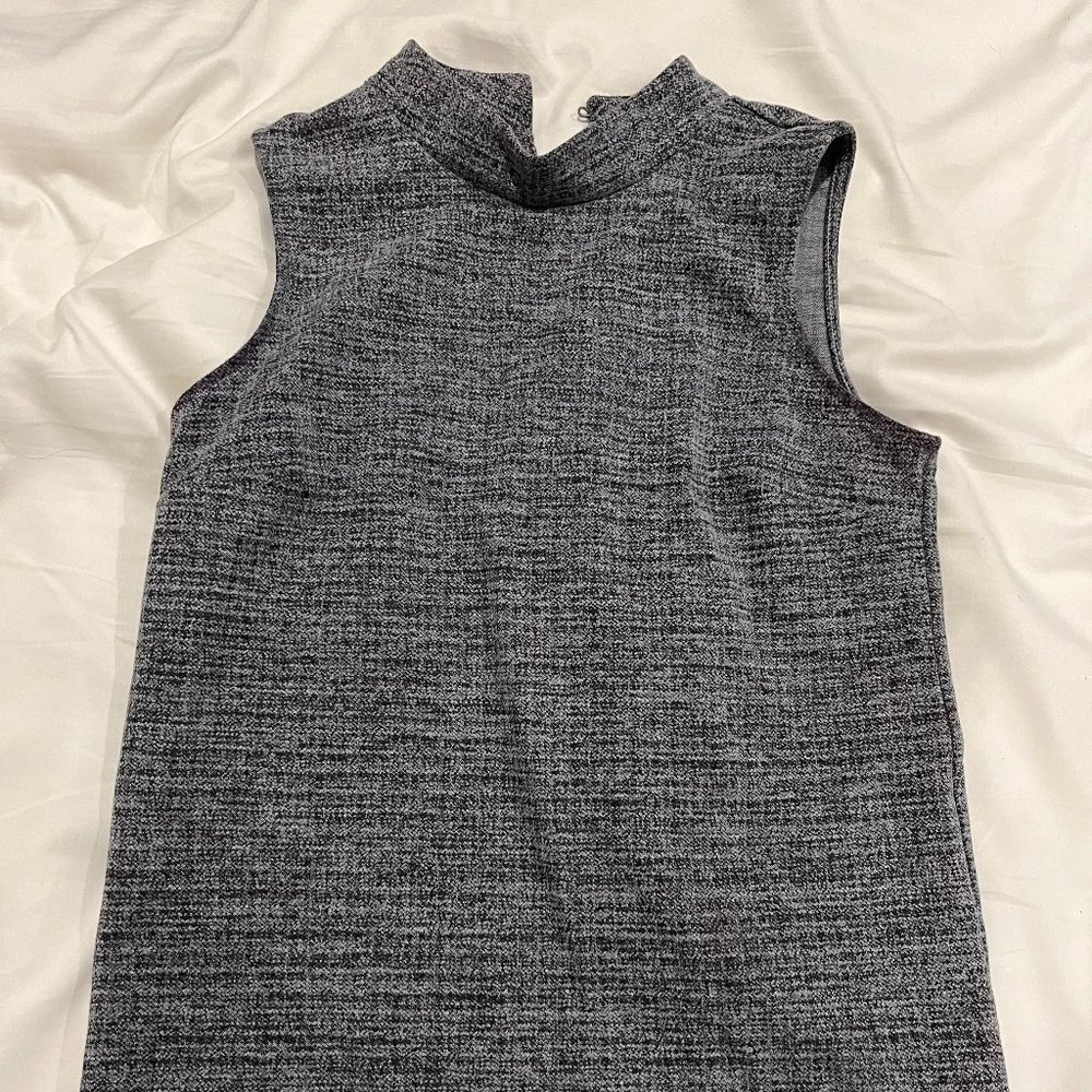 GREAT CONDITION - Banana Republic Mod Tweed 60s High-Neck Sleeveless Top - XS